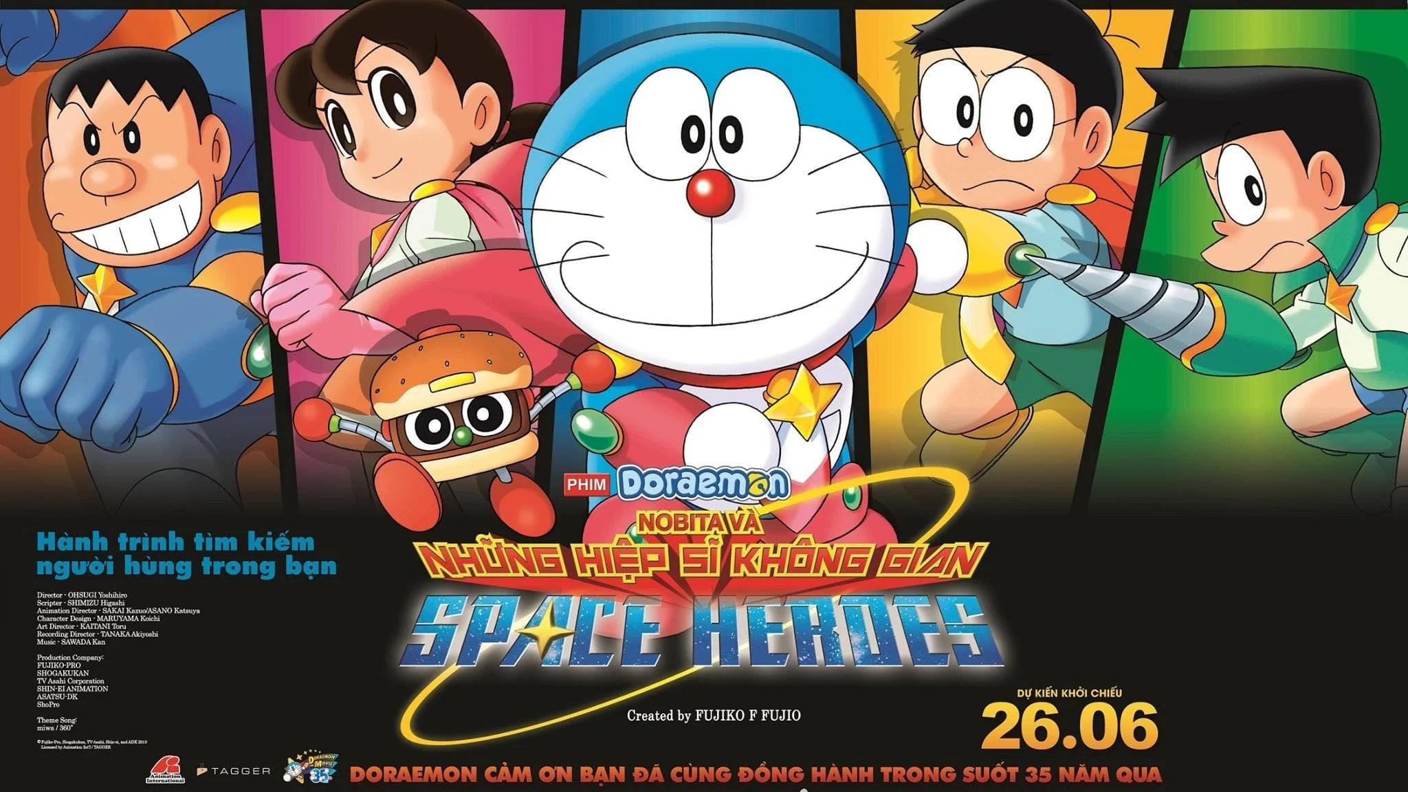 Doraemon: Nobita và Những Hiệp Sĩ Không Gian